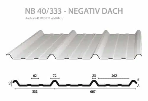 Trapezblech-Hochprofil-NB-40-333-Querschnitt-Nordbleche
