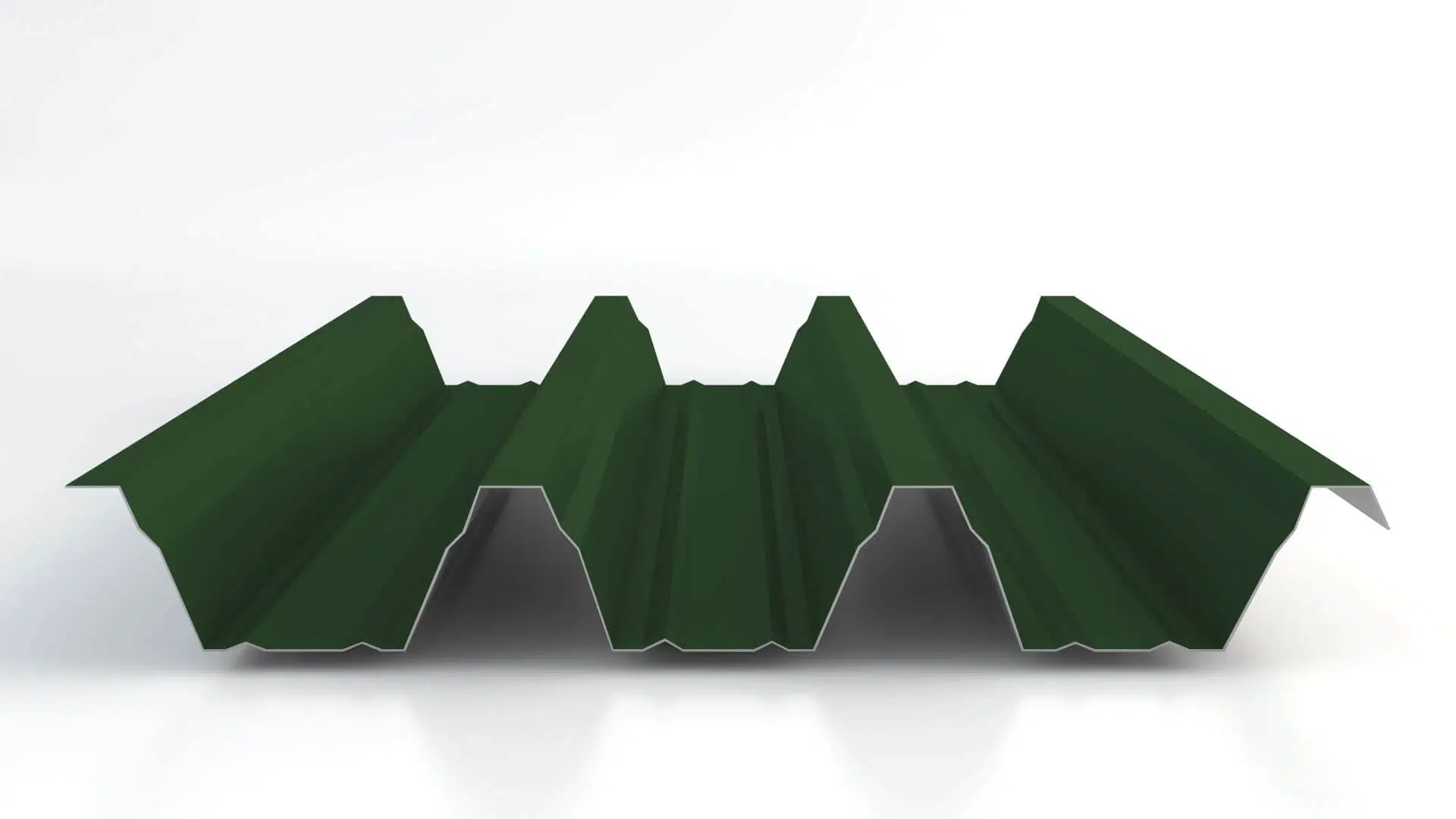 Nordblech-100/275-Dach-RAL6020