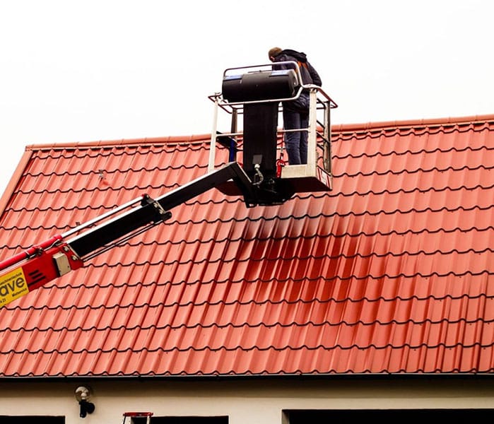 Dachpfannenblech-Dach-Solar