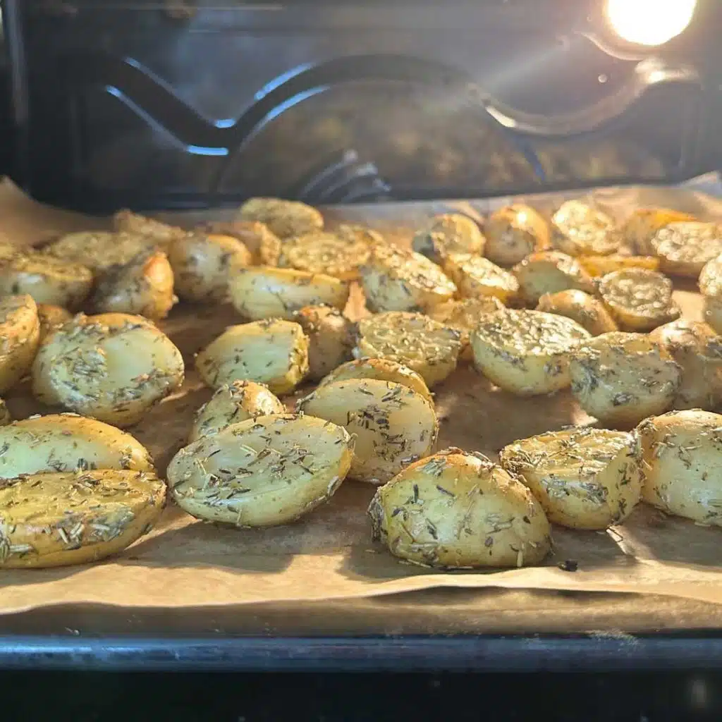 Gesundes Grillen - Rosmarinkartoffeln