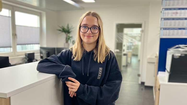 Mitarbeiterin Jessica Tomaszwski