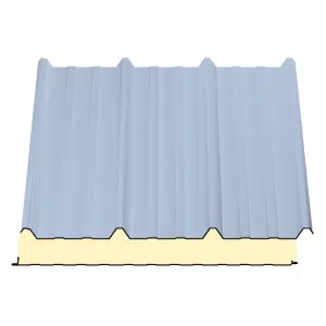 Sandwichpaneel Dach 39/333, Retinableu