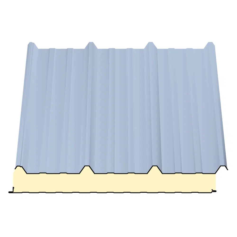 Sandwichpaneel Dach 39/333, Retinableu