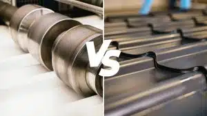 Trapezbleche versus Alternativen wie zum Beispiel Wellbleche, Dachpfannenbleche, Sandwichpaneele