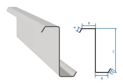 tragendes-Bauelement-Z-Profil